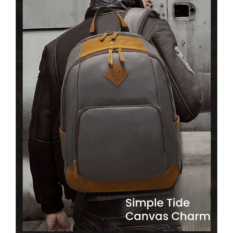 Simple tide canvas charm