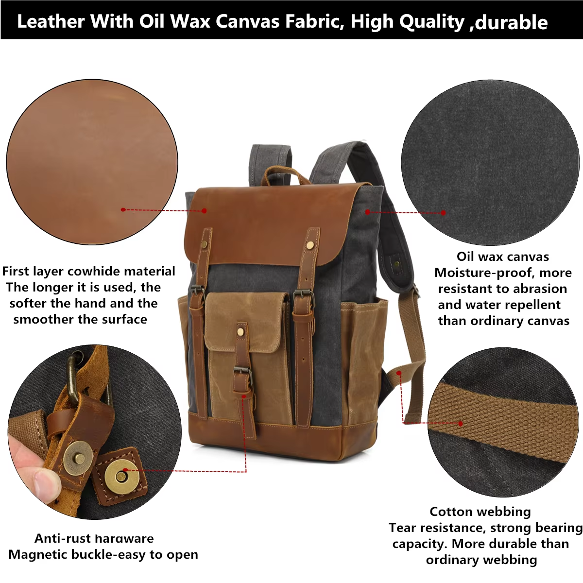 Travel backpack