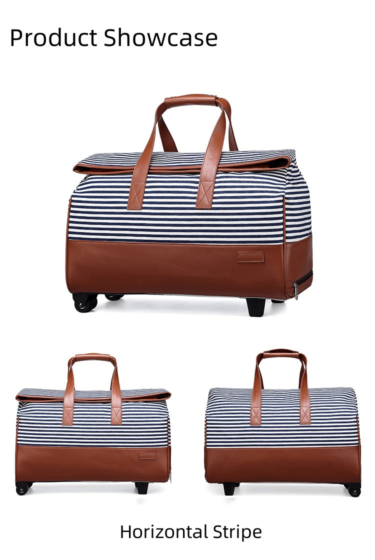 Reisetasche mit Tragegriff und Rollen