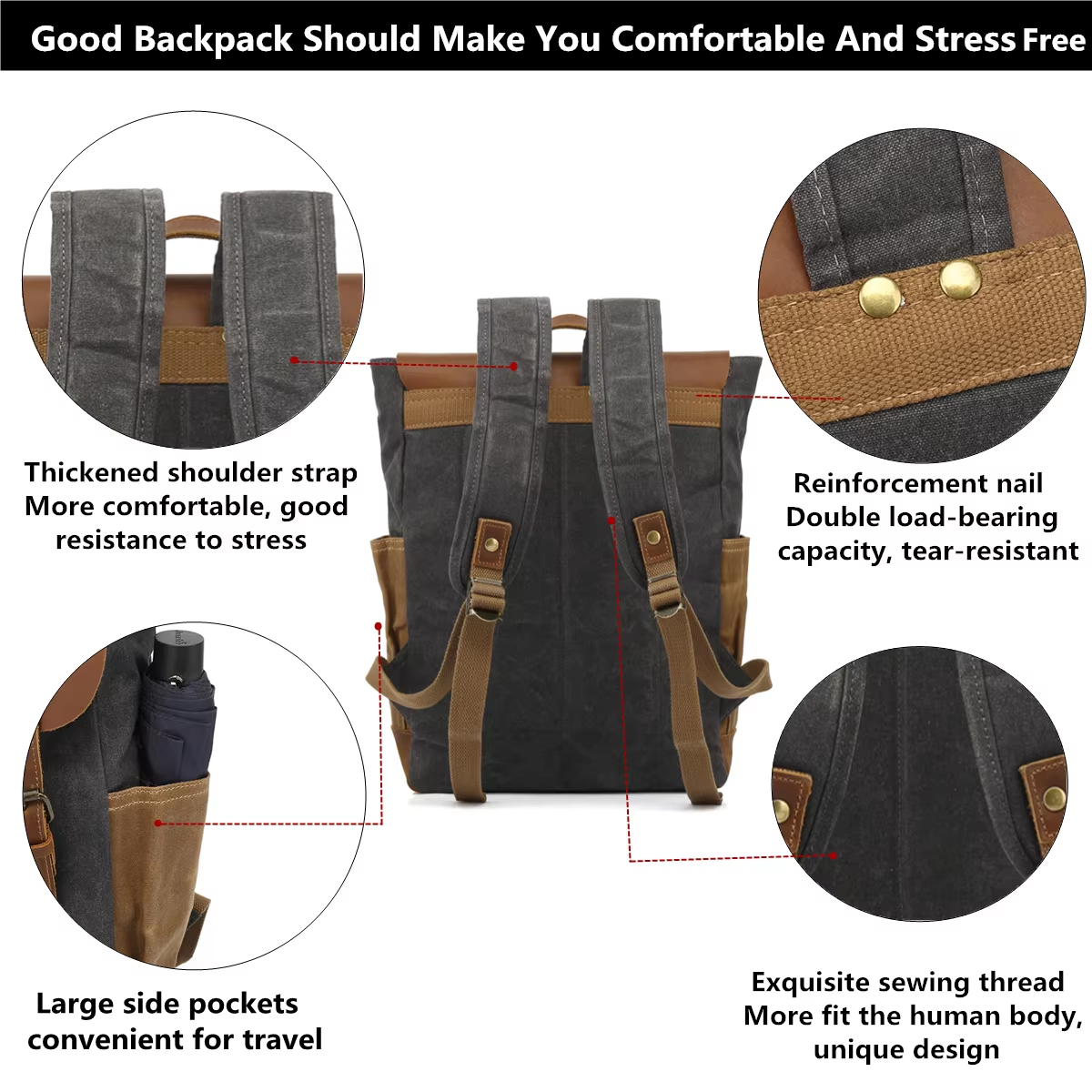 Travel backpack