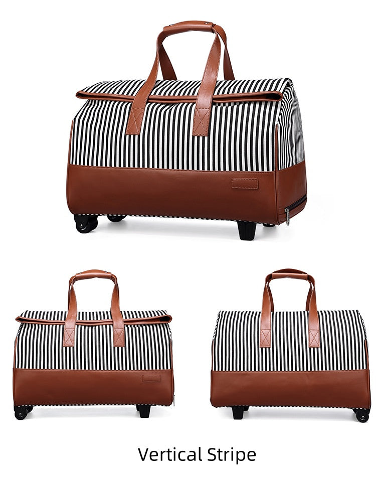 Reisetasche mit Tragegriff und Rollen