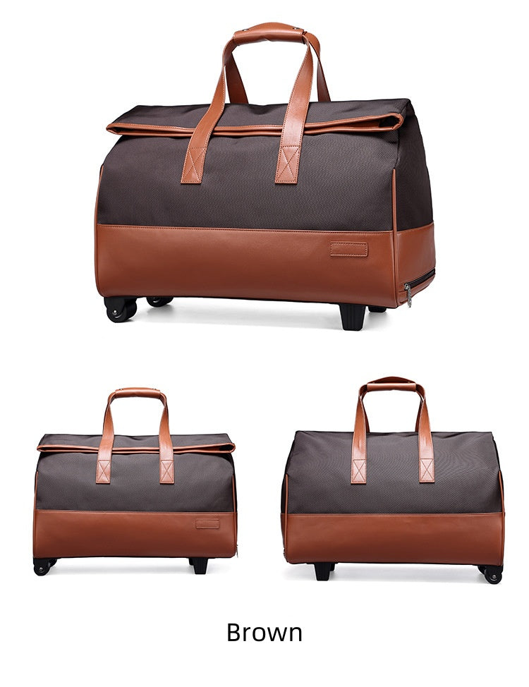 Reisetasche mit Tragegriff und Rollen