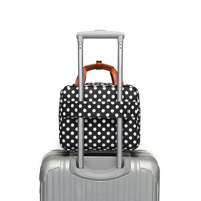 Toiletry bag with handle