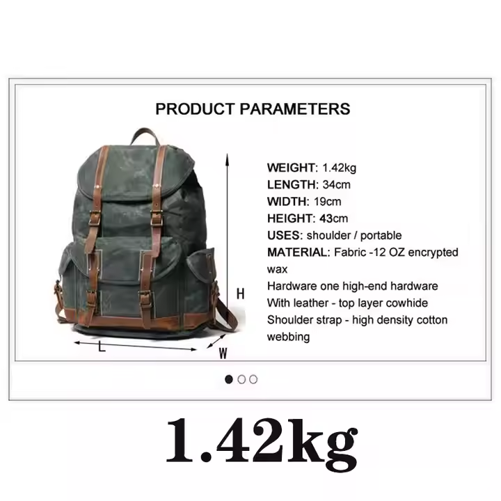 Betucci canvas bag