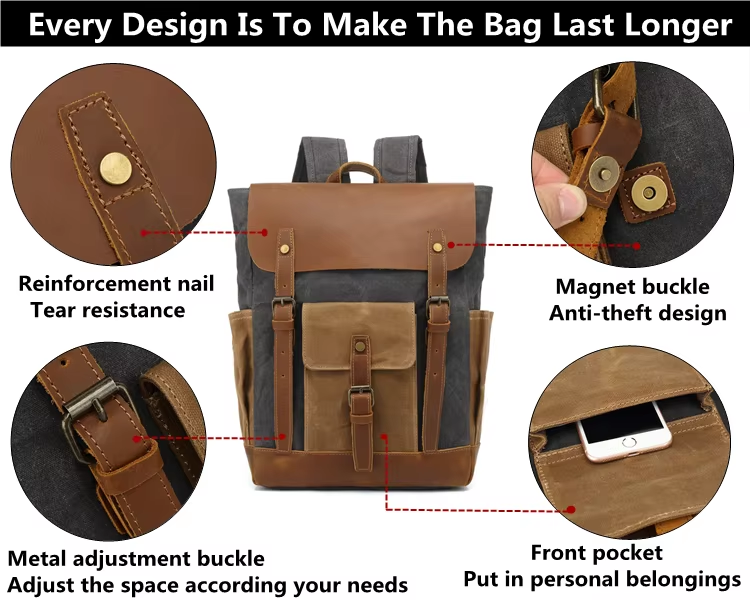 Travel backpack