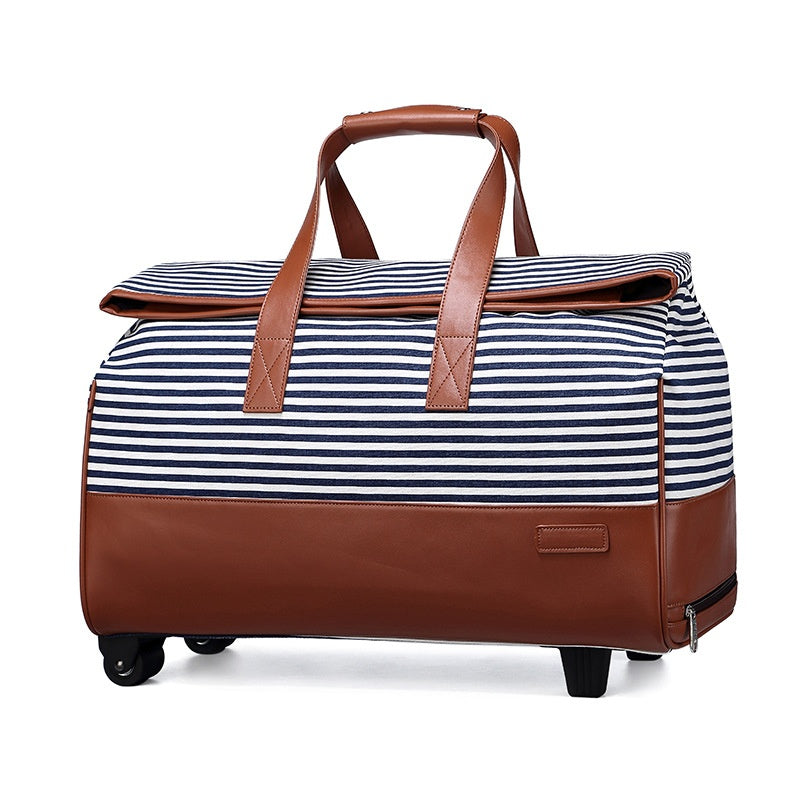 Reisetasche mit Tragegriff und Rollen