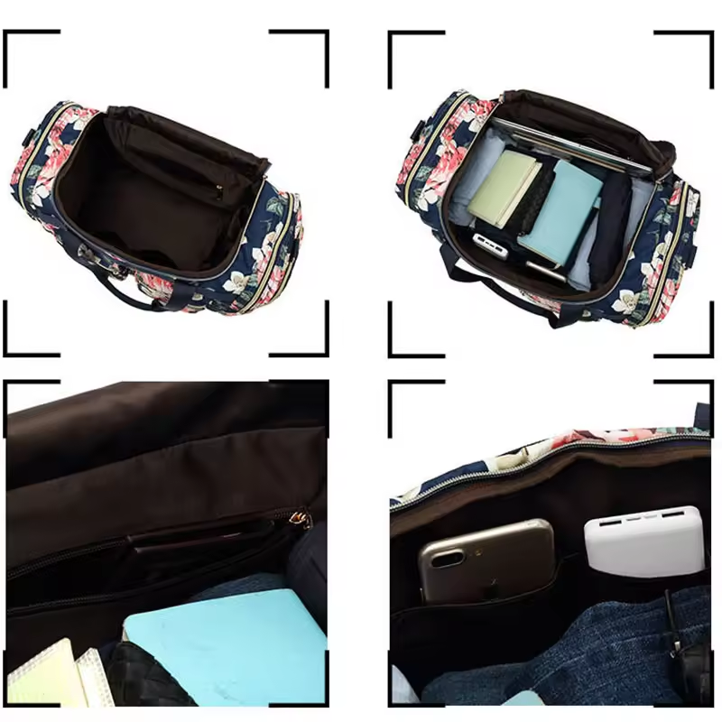 Travel bag - flower