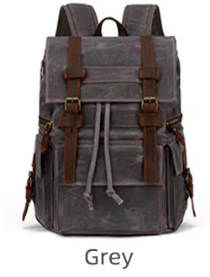 Öl-Wachswach canvas Rucksack