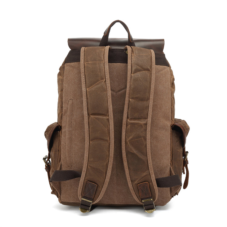 Oil Waxed Canva Backpacks
