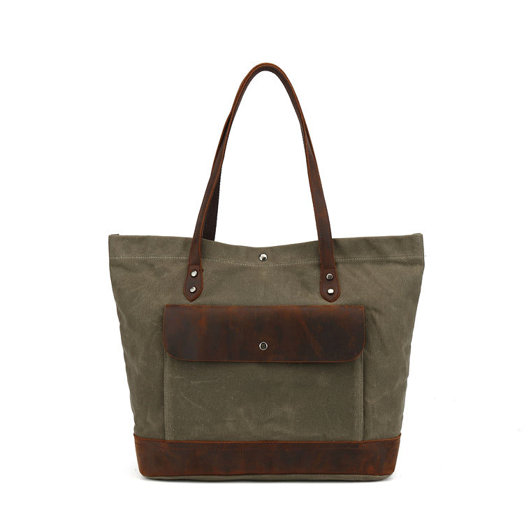 Wax lady tote bag