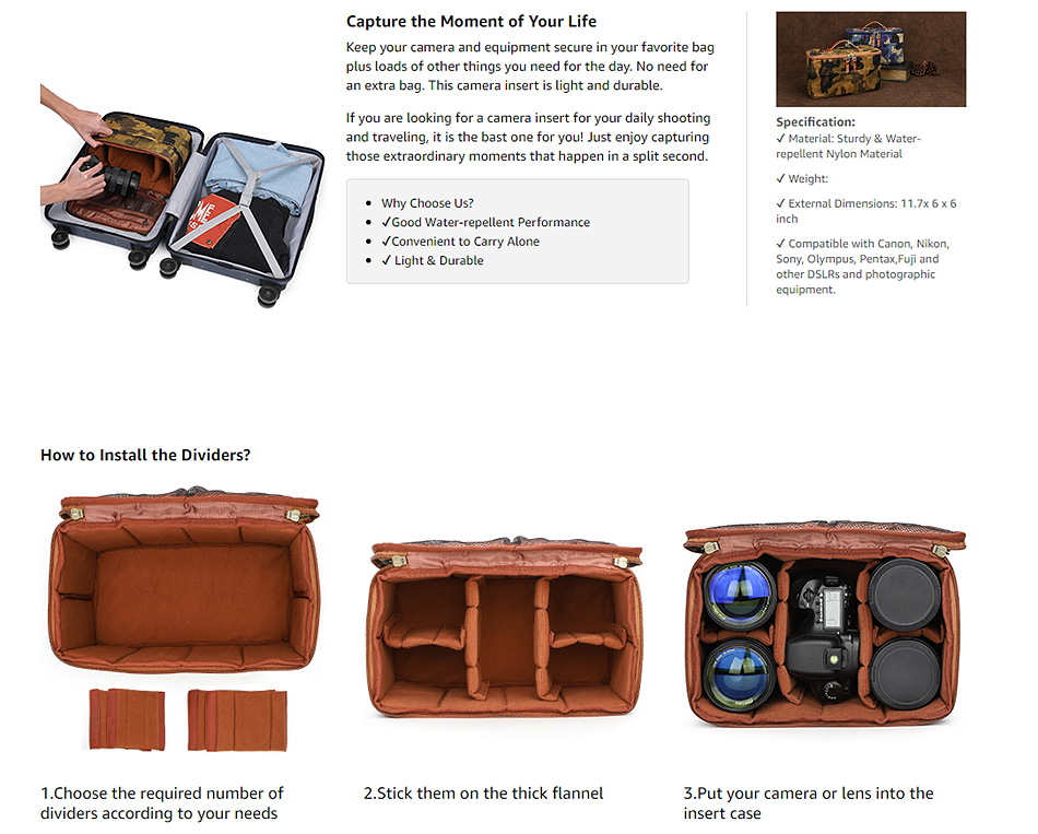 Camera bag