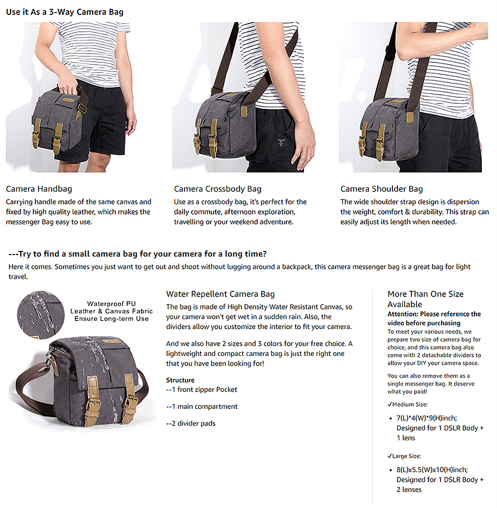 Camera bag