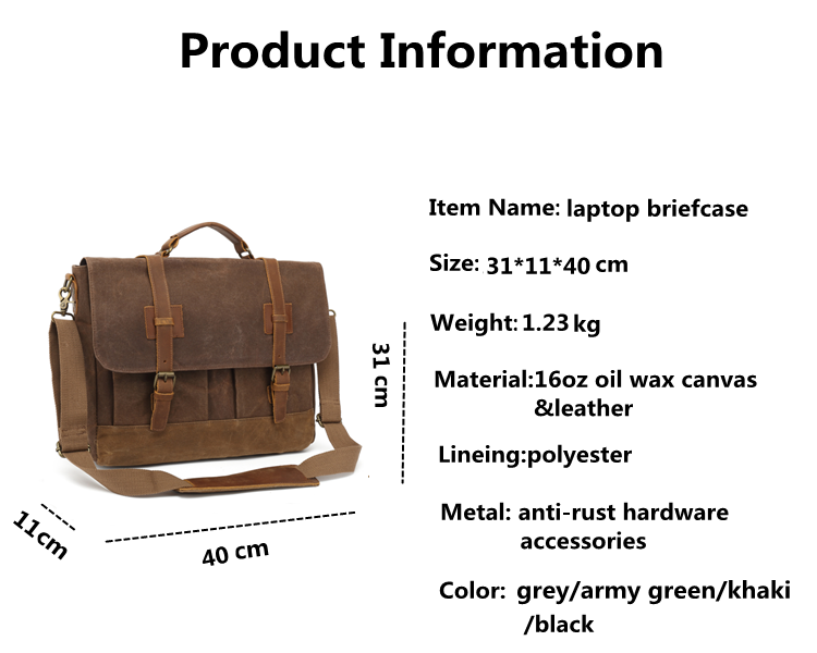Laptop briefcase