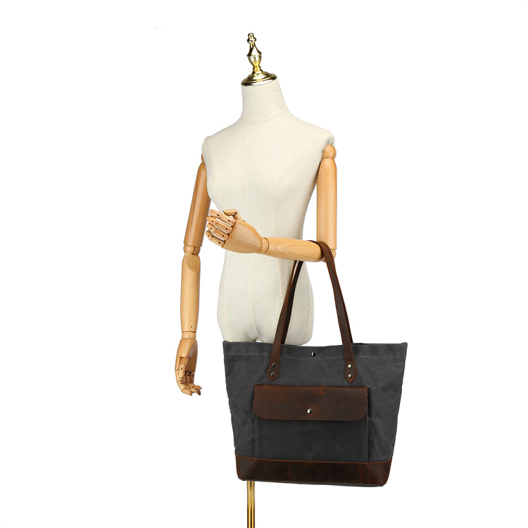 Wax lady tote bag