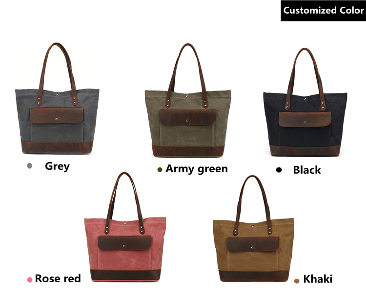 Wax lady tote bag