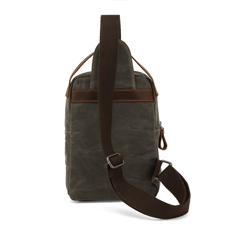 Wax chest bag