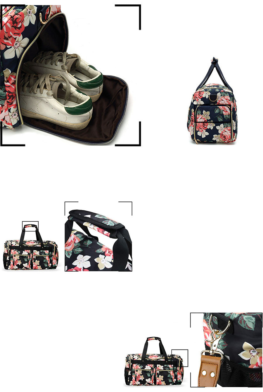 Travel bag - flower