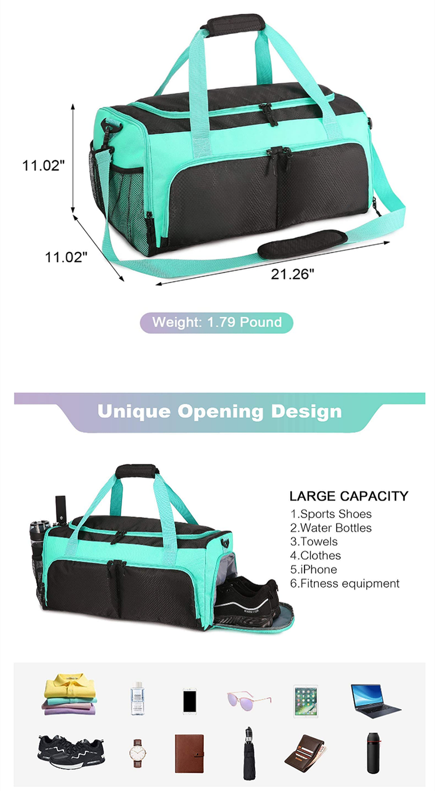 Sac de voyage de sport