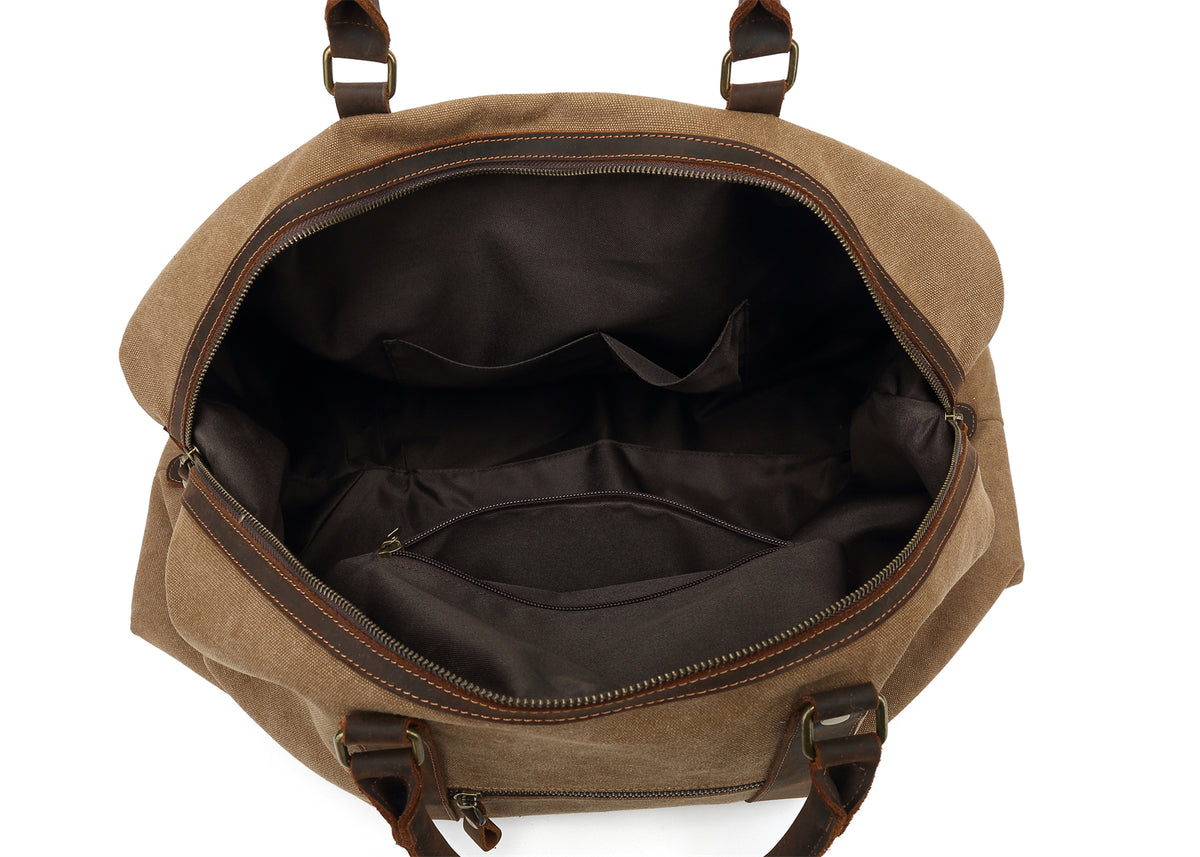 Oil wax travel bag