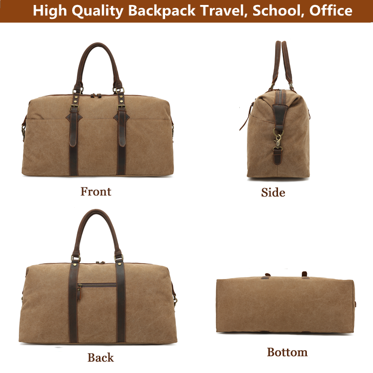Oil wax travel bag