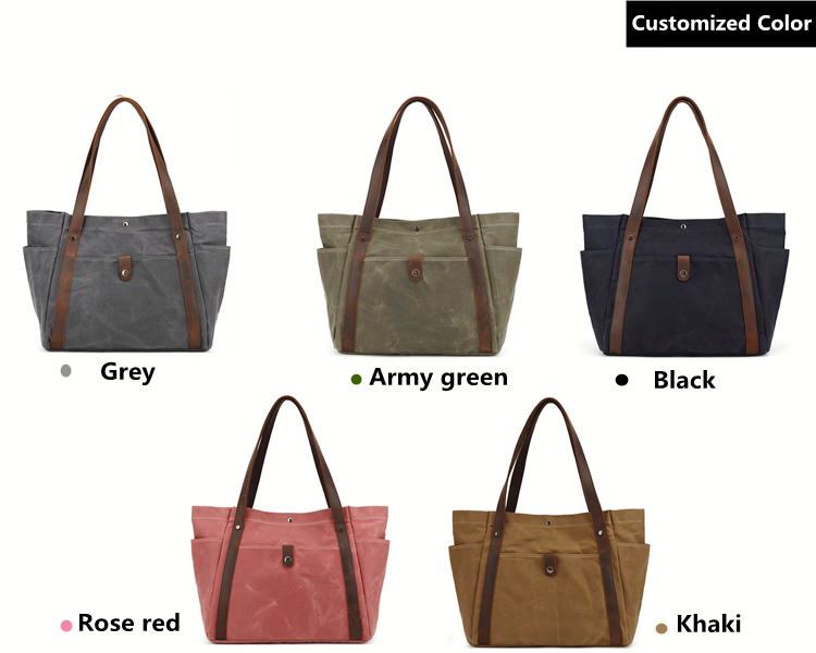 Polyester lady tote bag