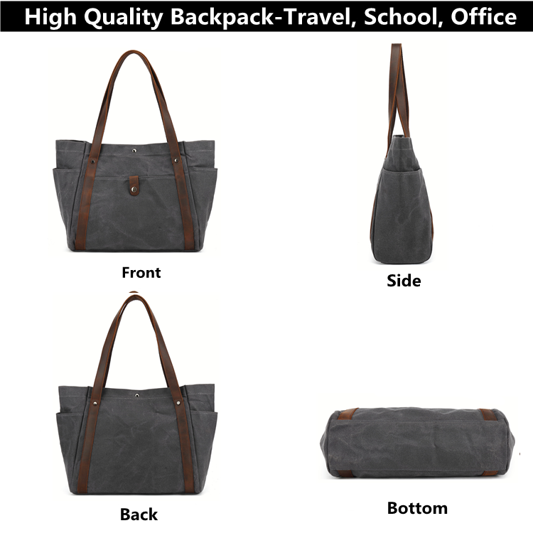 Polyester lady tote bag