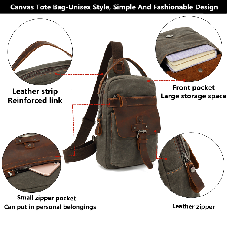 Sac poitrine en cire