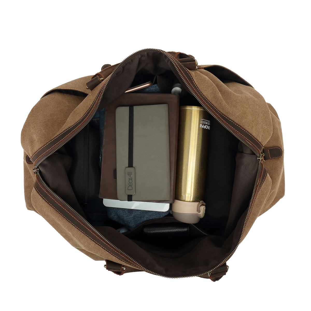 Oil wax travel bag