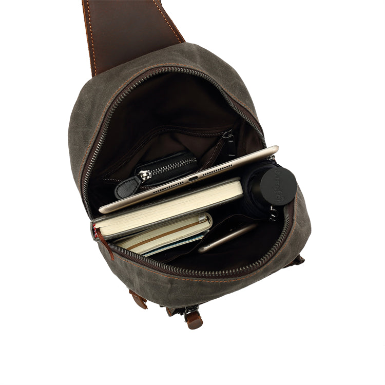 Polyester chest bag