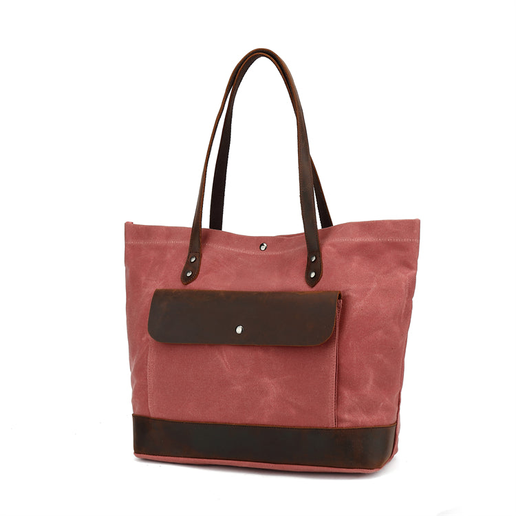 Wax lady tote bag