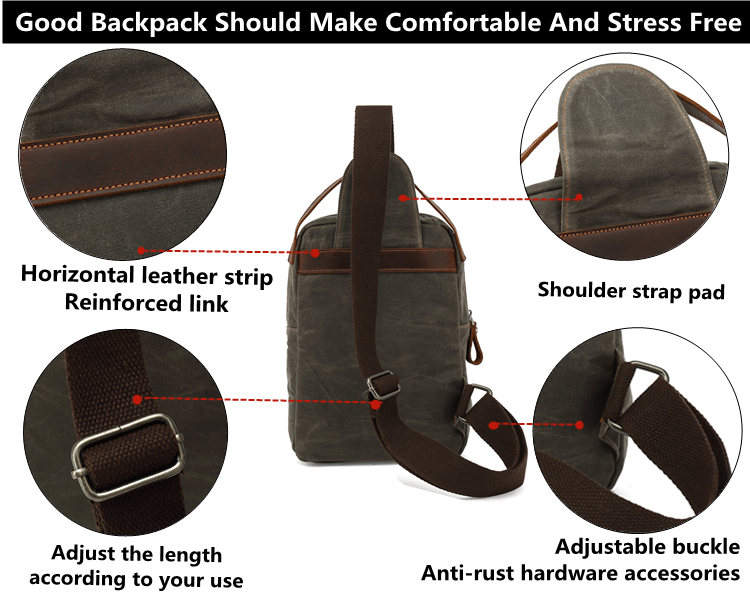 Sac poitrine en cire