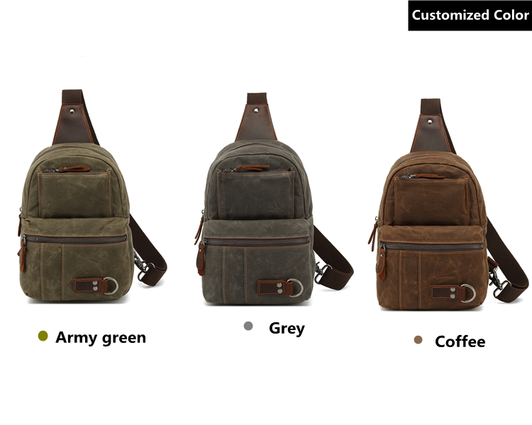 Polyester chest bag