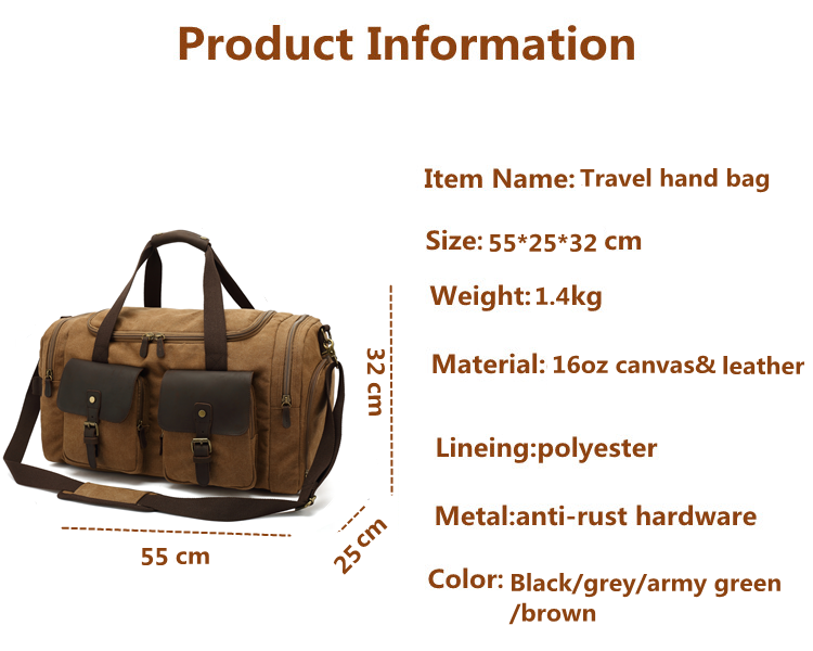 Travel hand bag