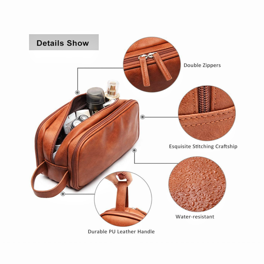 Roomy toiletry bag