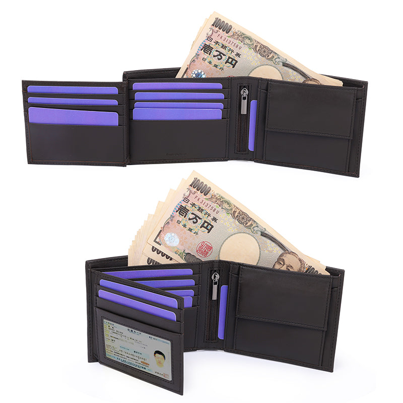 Portefeuille pour homme - triple pli