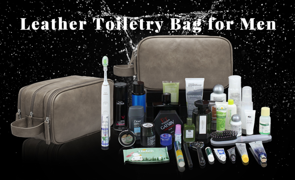 Roomy toiletry bag