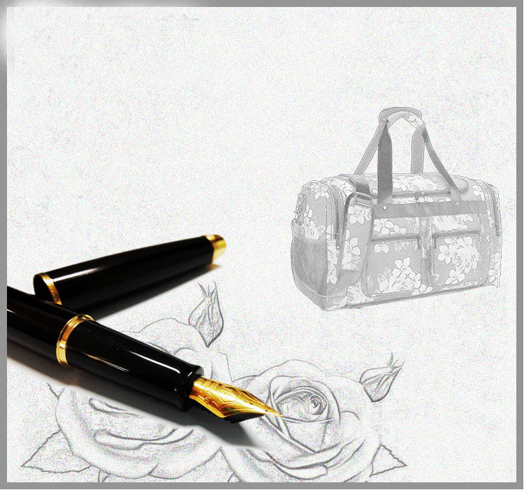 Travel bag - flower