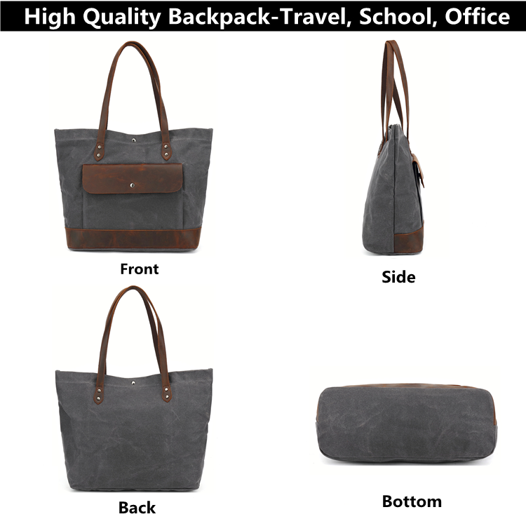 Wax lady tote bag